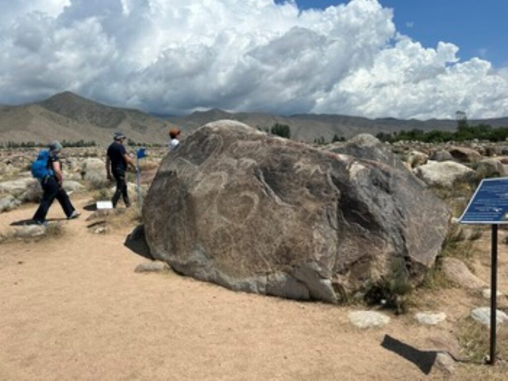 photo of petroglyph museum Tours Kyrgyzstan, Silk Road, Tours Central Asia, Horse riding tour, Kyrgyzstan, Trekking tour, Altyn Arashan, Issyk-Kul lake, Son-Kol lake