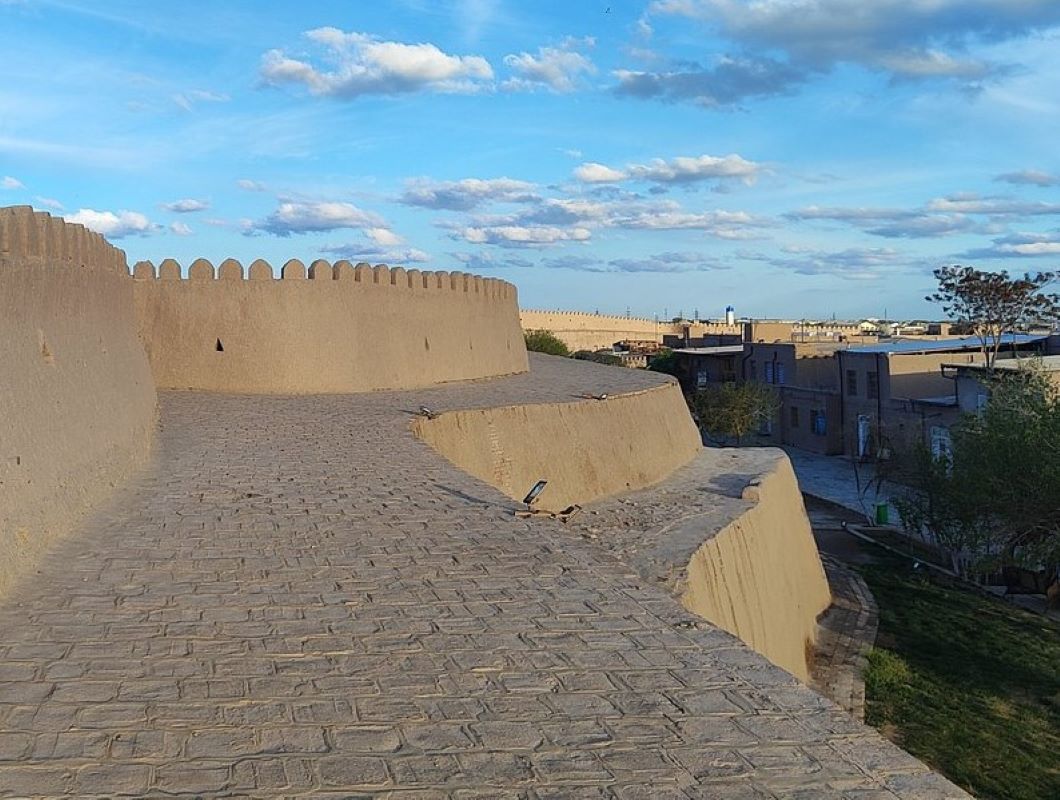 photo of Outer City Wall in Khiva. Uzbekistan